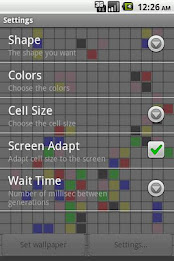 Game Of Life Live Wallpaper by Corentin Damman (CocoNuts) poster 2