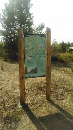 The Wheaton Mining District Marker