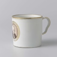 Kop met het portret van Goudoever