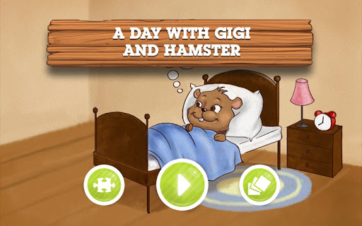 A day with GiGi and Hamster