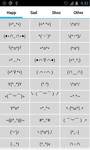 Emoticons