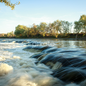 Hindostan Fall Day by Tonya Sheetz - Landscapes Waterscapes