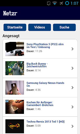 Netzr Play - Videos ansehen