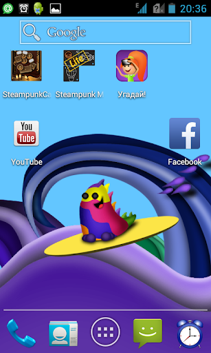 Live Wallpaper Crazy Dino