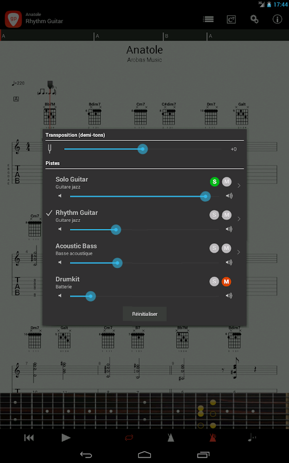 Guitar Pro Applications Android sur Google Play