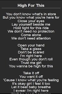 The Weeknd Lyrics Screenshots 2