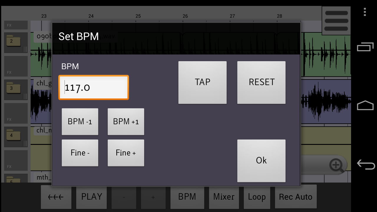 ReLoop Loop DAW - screenshot