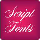 Fonts Script for FlipFont Free mobile app icon