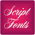 Fonts Script for FlipFont Free8.05.1