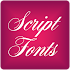 Fonts Script for FlipFont Free9.09.0
