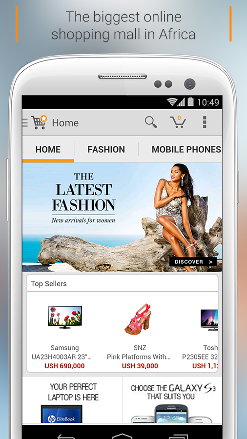 JUMIA Online shopping screenshot