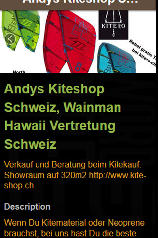 Andys Kite - Shop Schweiz