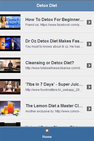 Detox Diet Video