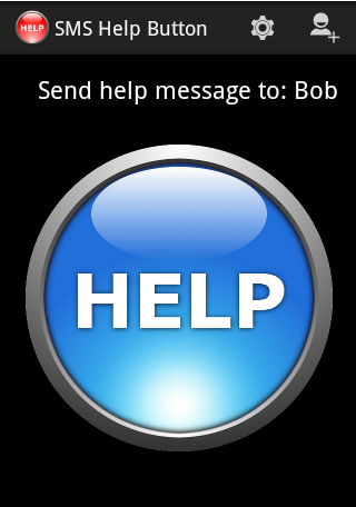 SMS Help Button