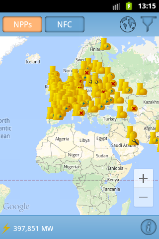 NPP and NFC in the world