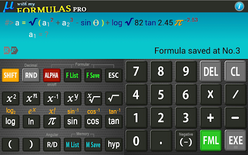 Scientific Calculator Mu PRO - screenshot thumbnail