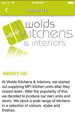 【免費商業App】Wolds Kitchens and Interiors-APP點子