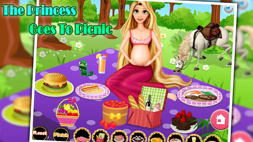 The princess goes to picnic