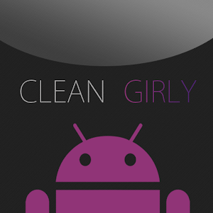 GO SMS Clean Girly Theme