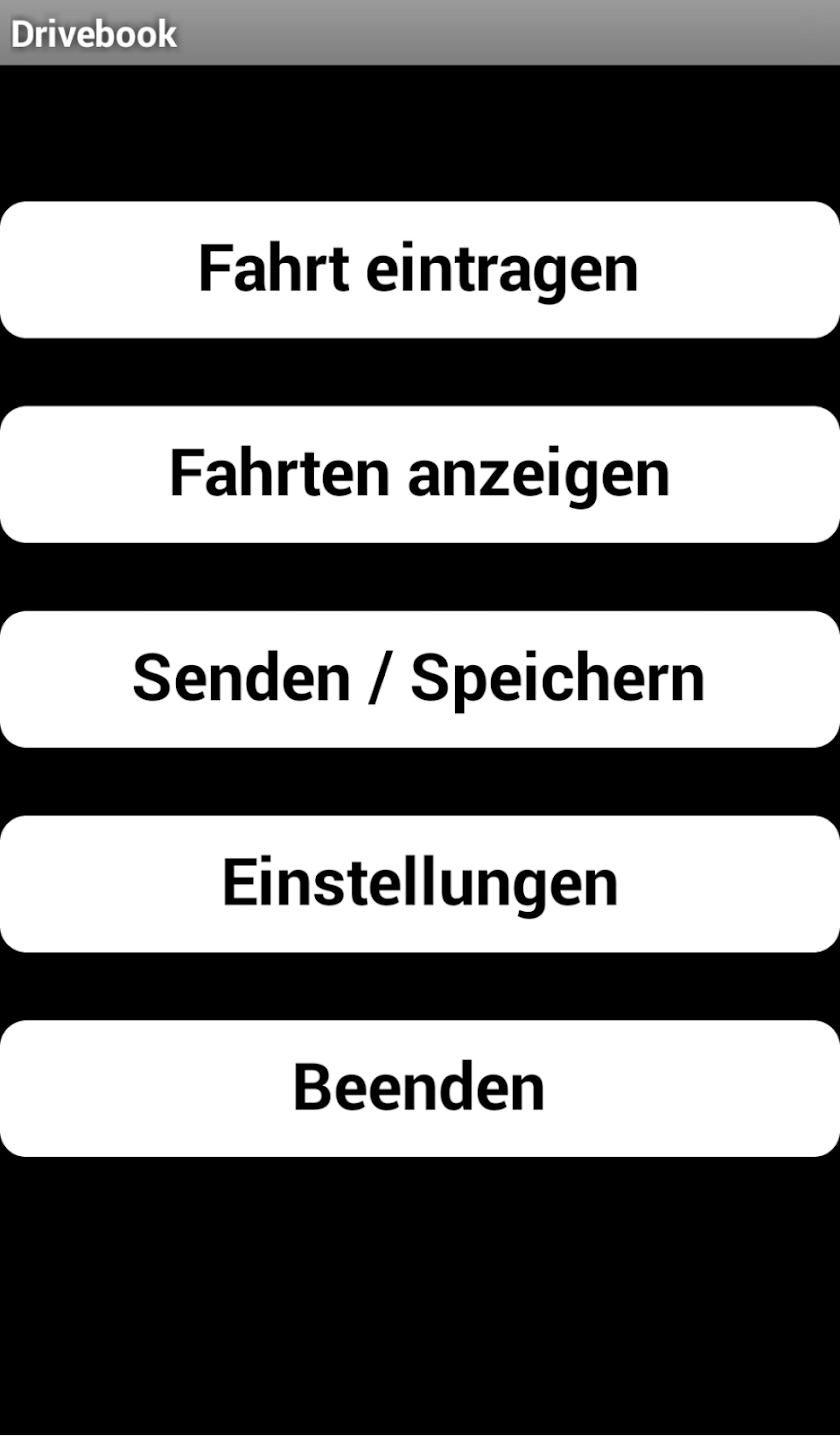 Drivebook Screen 2