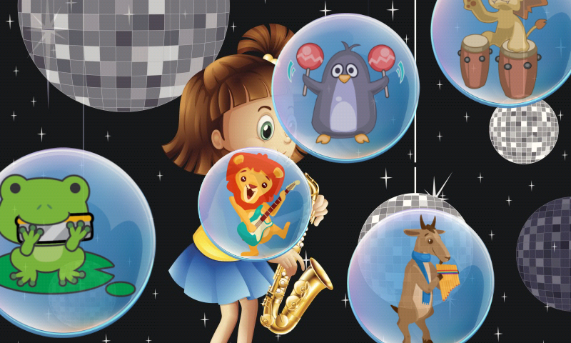 Music Bubbles for Toddlers Kid Screen 3