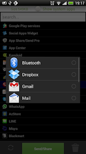 Apk/App Share/Send Bluetooth - screenshot thumbnail