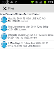 XtremeTorrentFinder+ (AdsFree) Screenshot