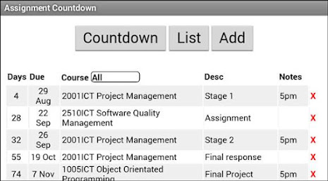 Assignment Countdown poster 2