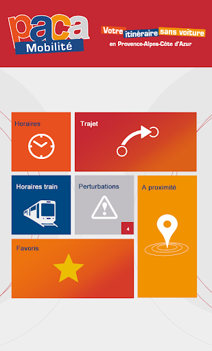【免費交通運輸App】PACA Mobilité-APP點子