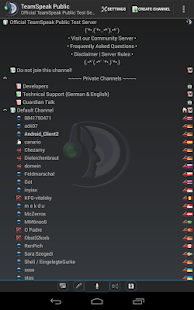 TeamSpeak 3 Screenshot