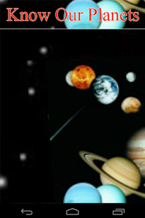 Free Download Know Our Planets APK for Android
