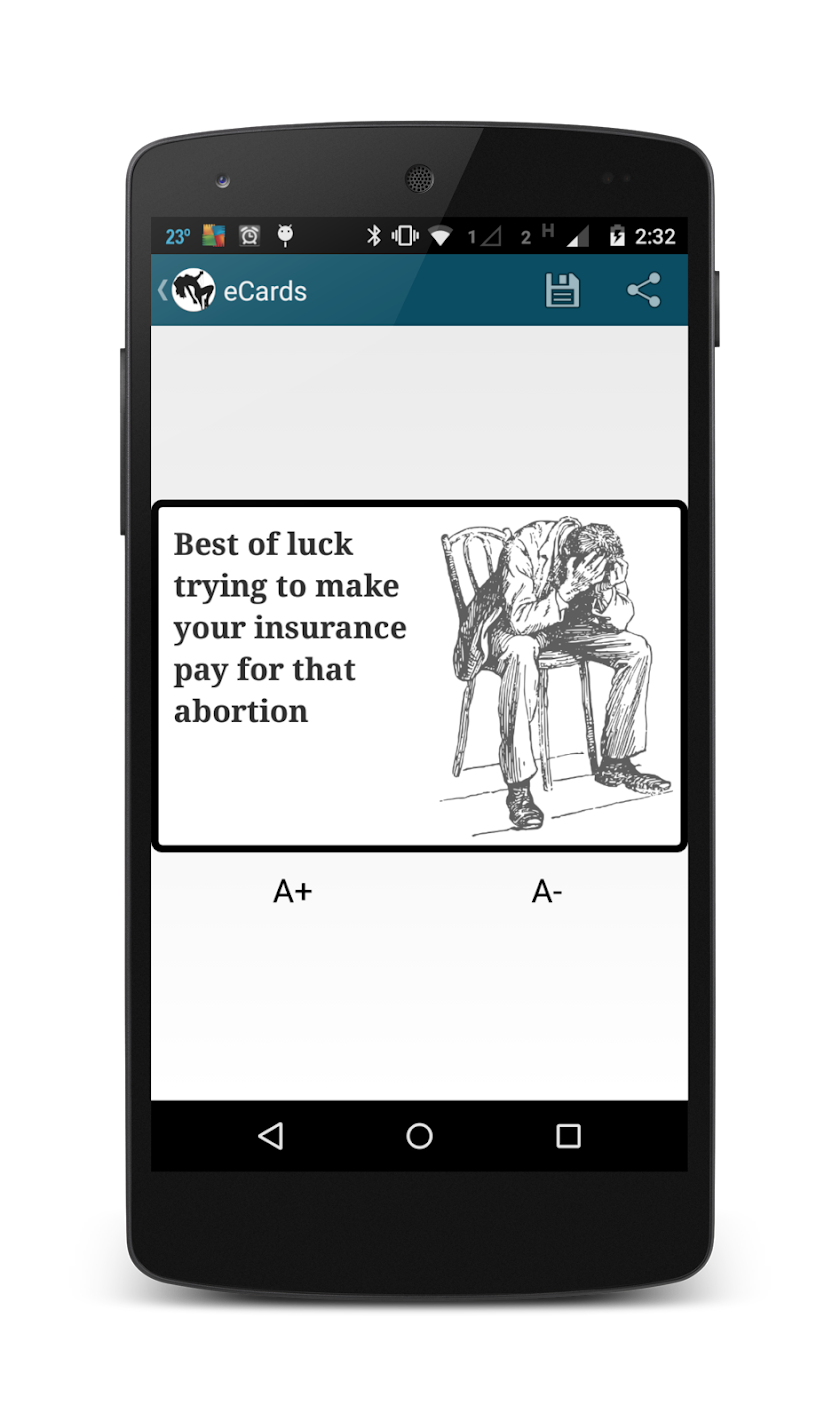 eCards Maker Screen 2
