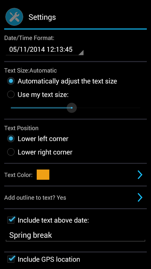 Camera Timestamp Android Apps on Google Play