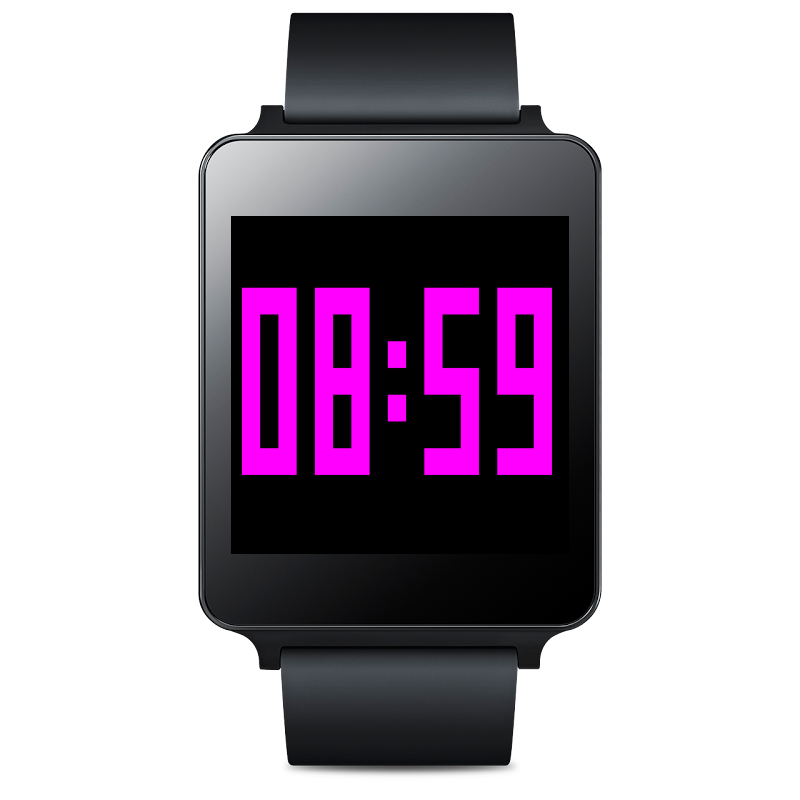 LCDTime Wear Watch Face Screen 3
