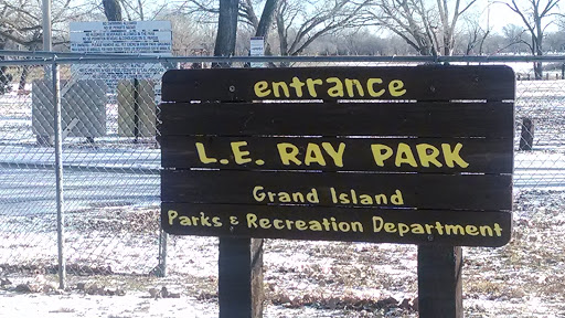 L.E. Ray Park Entrance