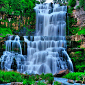 Magical Waterfall Live Wallpap