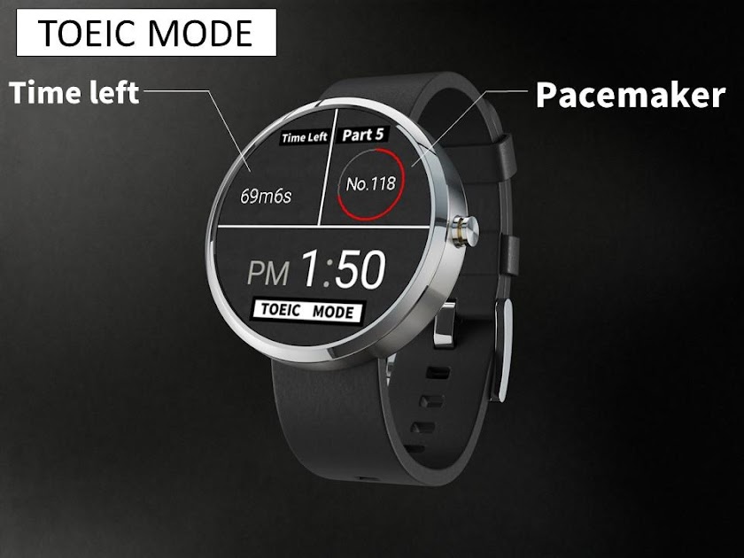 TOEIC Timer Watchface Screen 2