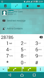 Texture Teal Xperien Theme poster 6