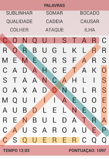 【免費拼字App】Caça Palavras-APP點子
