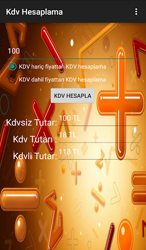 Kdv Hesaplama