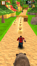 Danger Runner 3D Bear Dash Run poster 19