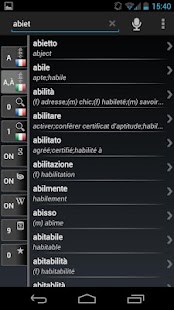Dictionary French Italian - náhled