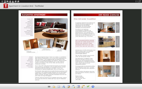 Office: TextMaker Mobile Screen 3