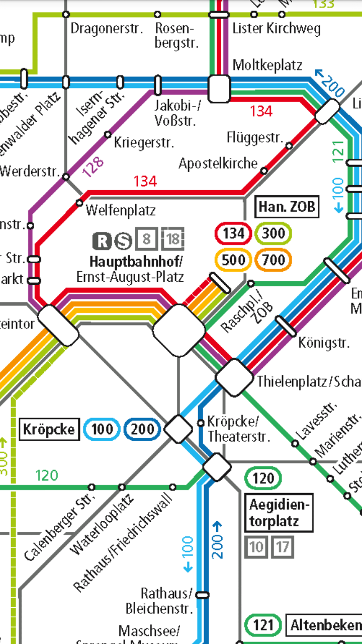 Hannover Public Transport Pro Screen 2