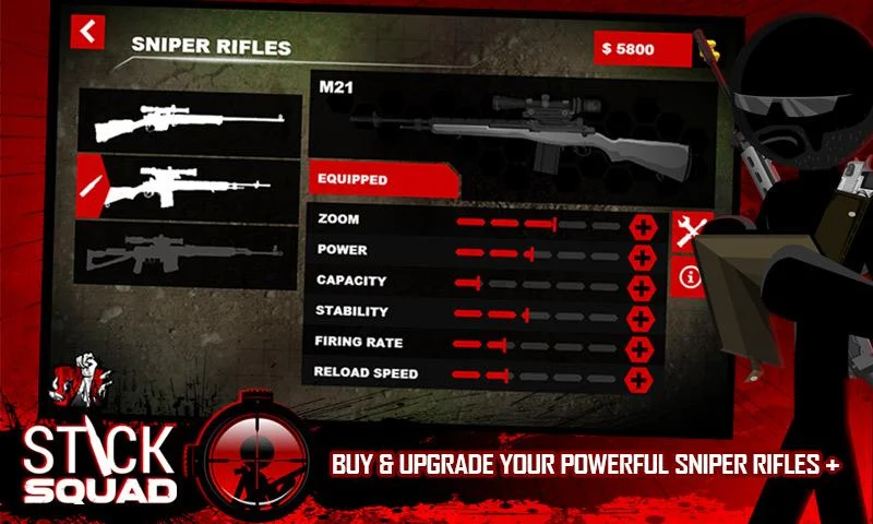   Stick Squad - Sniper Contracts: captura de tela 