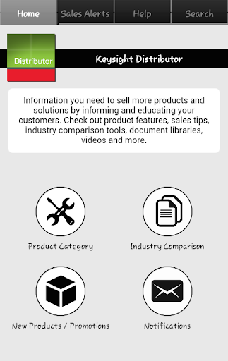 Keysight Distribution App