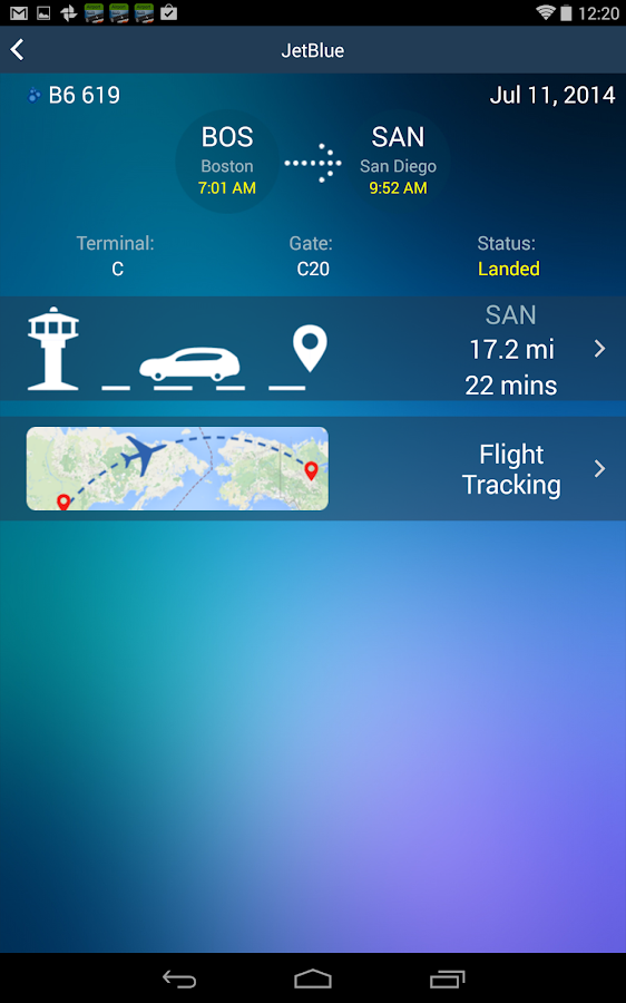 Airport Premium Flight Tracker - screenshot