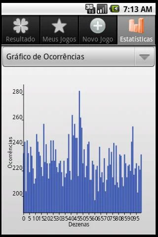 Lotomania Mobile - screenshot