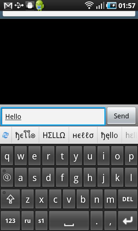SymbolsKeyboard & TextArt Pro - screenshot