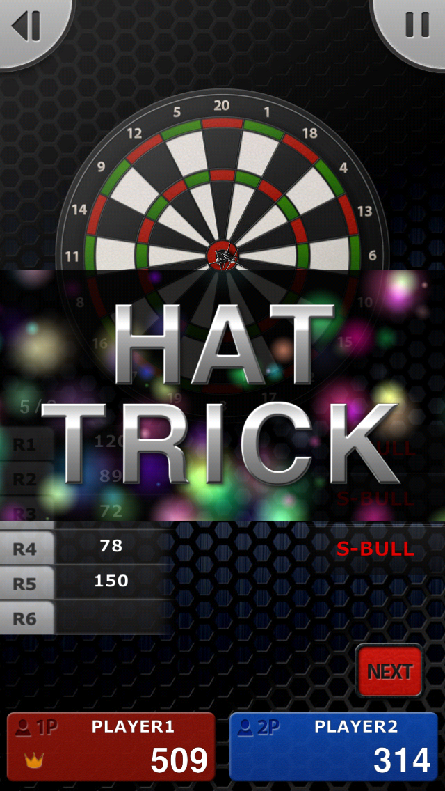 Darts Score Pocket Screen 2